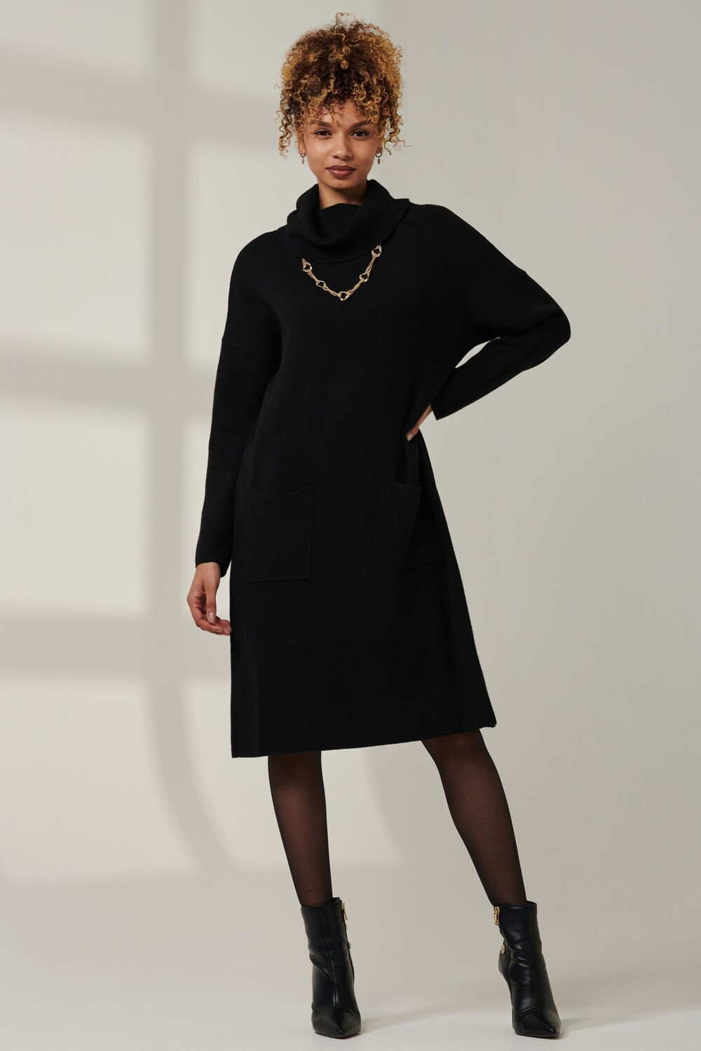 Эмма вязаный длинный джемпер Jolie Moi, черный
Эмма вязаный длинный джемпер Jolie Moi, черный