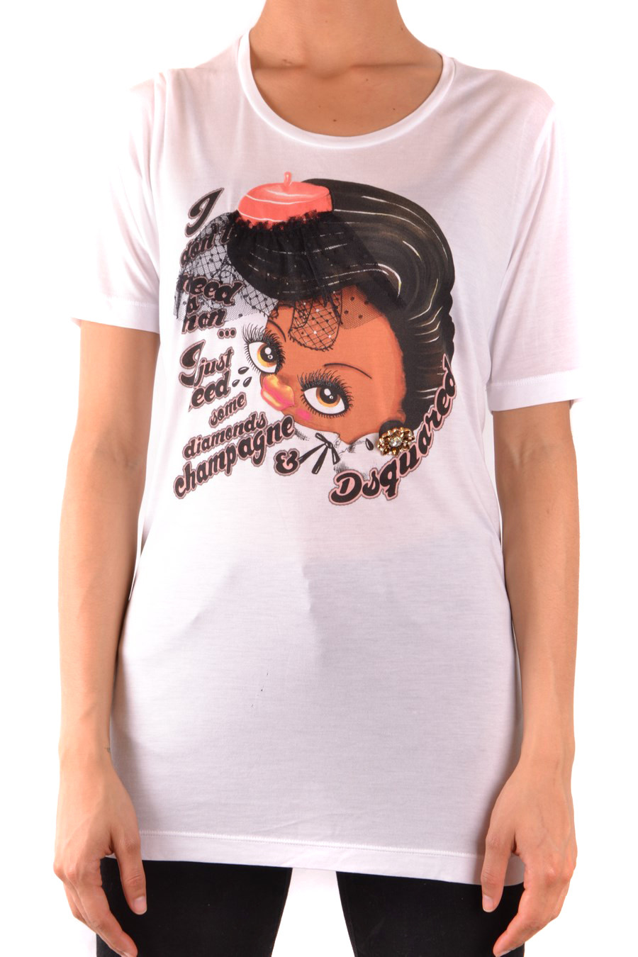 Футболка Dsquared2, white 
Футболка Dsquared2, white