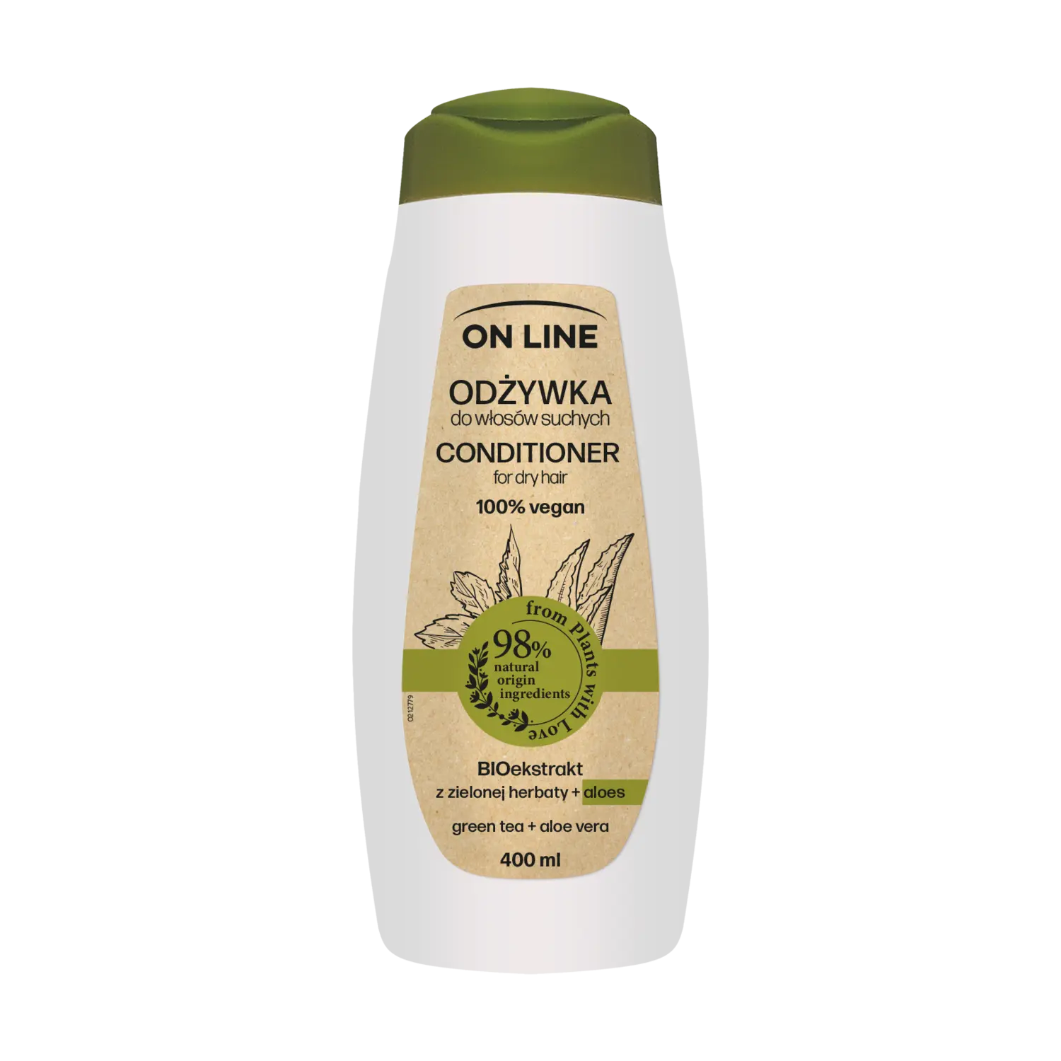 Кондиционер для сухих волос On Line From Plants With Love, 400 мл
Кондиционер для сухих волос On Line From Plants With Love, 400 мл