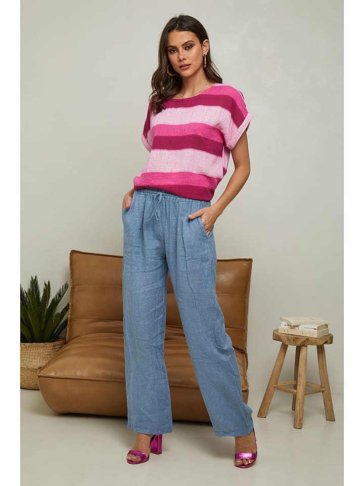 Тканевые брюки Fleur de Lin, светло-синий
Тканевые брюки Fleur de Lin, светло-синий