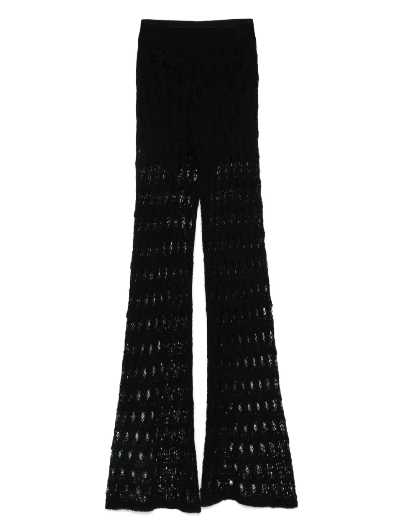 Трикотажные брюки с кружевным эффектом Roberto Collina, черный
Трикотажные брюки с кружевным эффектом Roberto Collina, черный