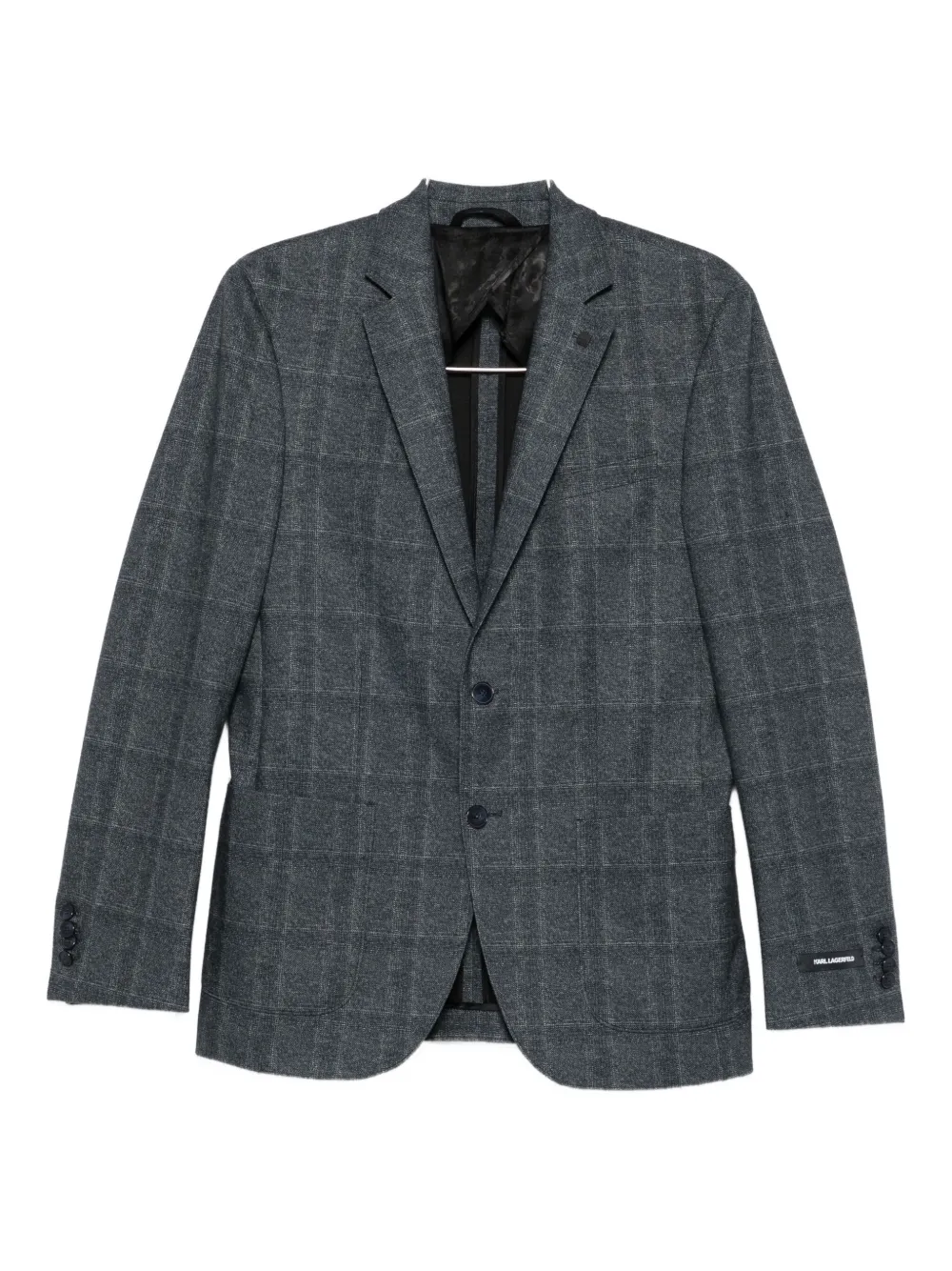 Клетчатый пиджак на двух пуговицах KARL LAGERFELD, синий
Клетчатый пиджак на двух пуговицах KARL LAGERFELD, синий