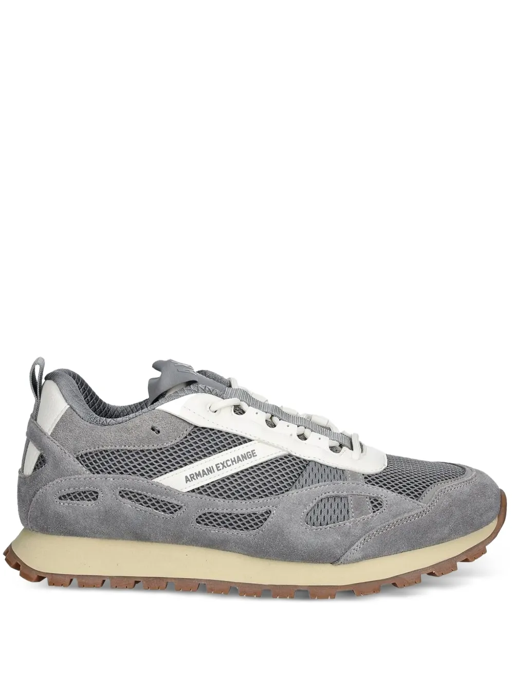 Сетчатые кроссовки Armani Exchange, серый 
Сетчатые кроссовки Armani Exchange, серый