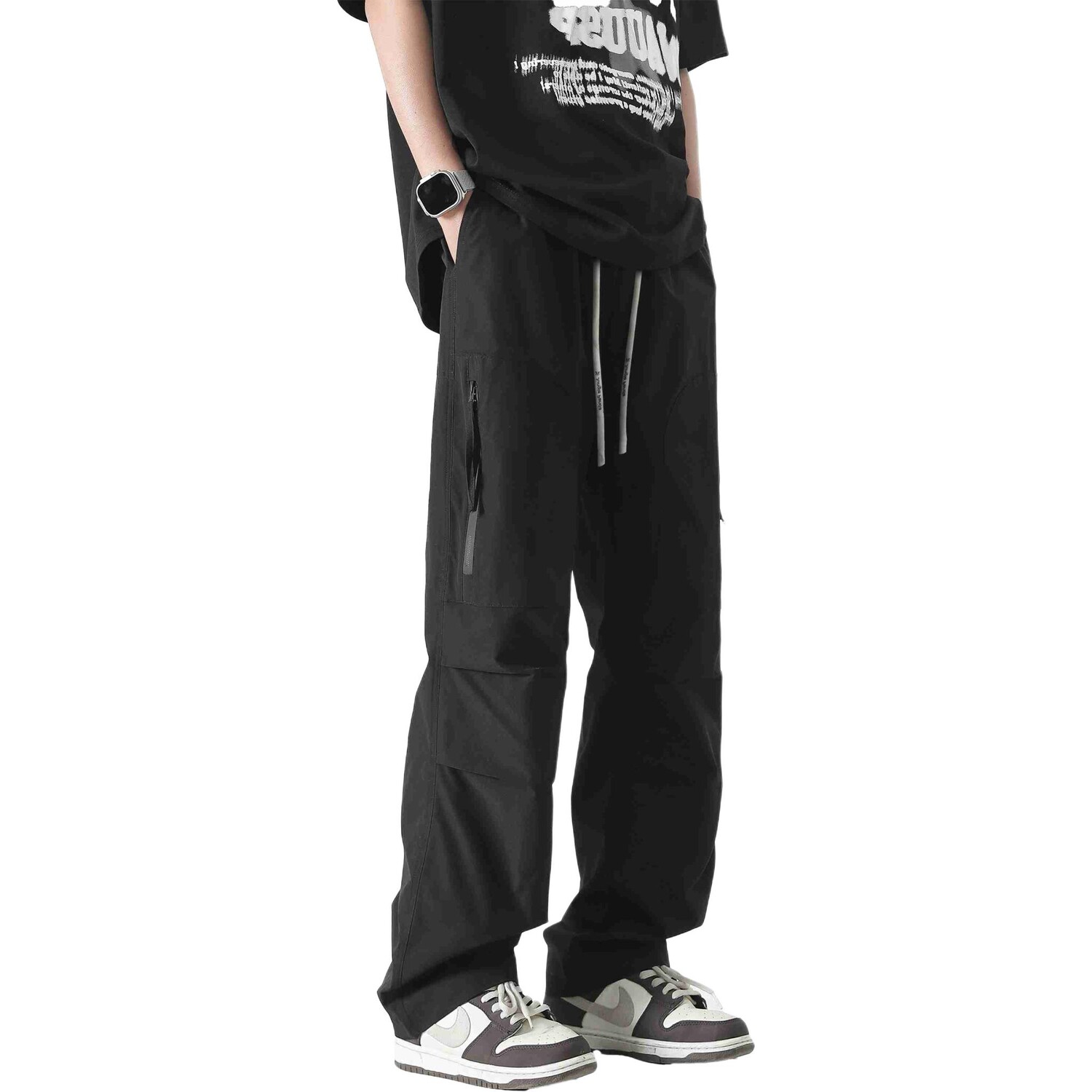 Повседневные брюки унисекс Jungle Panda, Черный
Повседневные брюки унисекс Jungle Panda, Черный