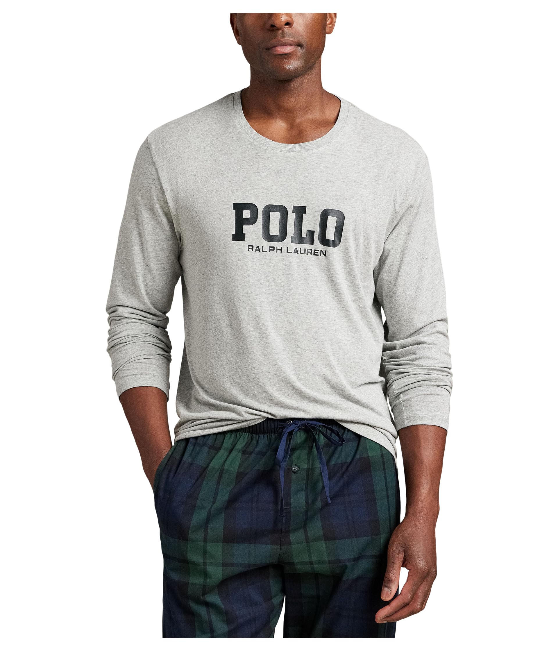 Пижама Polo Ralph Lauren Knit Long Sleeve Crew & Woven Pajama Pant Set, серый
Пижама Polo Ralph Lauren Knit Long Sleeve Crew & Woven Pajama Pant Set, серый