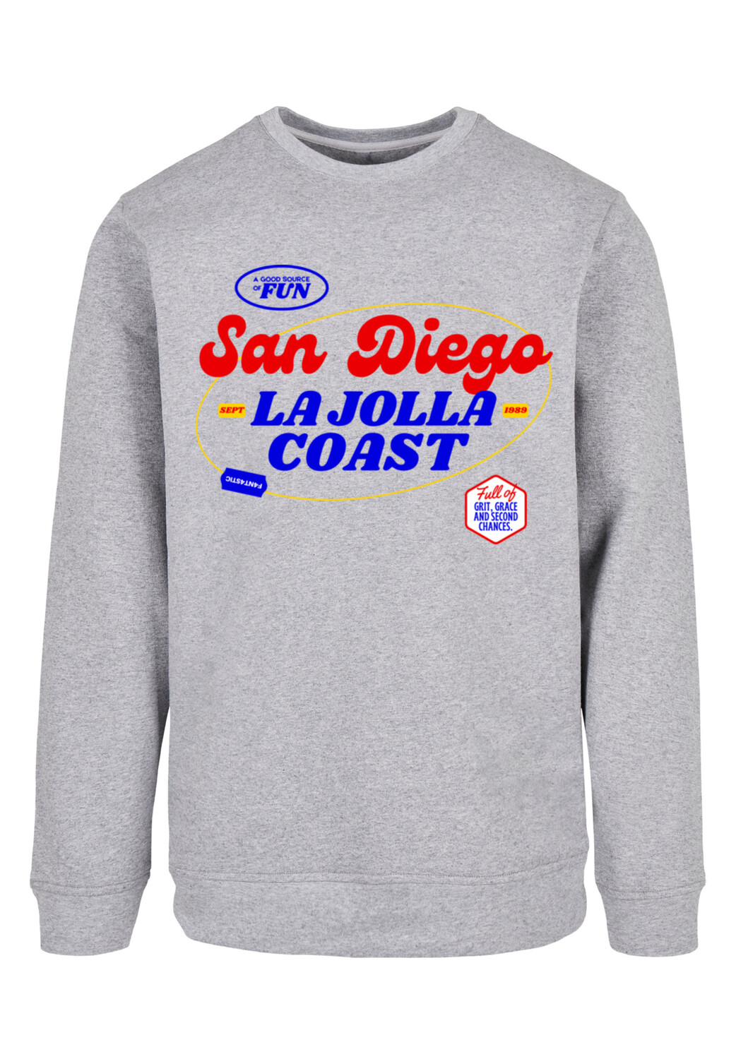 Пуловер F4NT4STIC Sweatshirt San Diego CREW, цвет grau meliert
Пуловер F4NT4STIC Sweatshirt San Diego CREW, цвет grau meliert