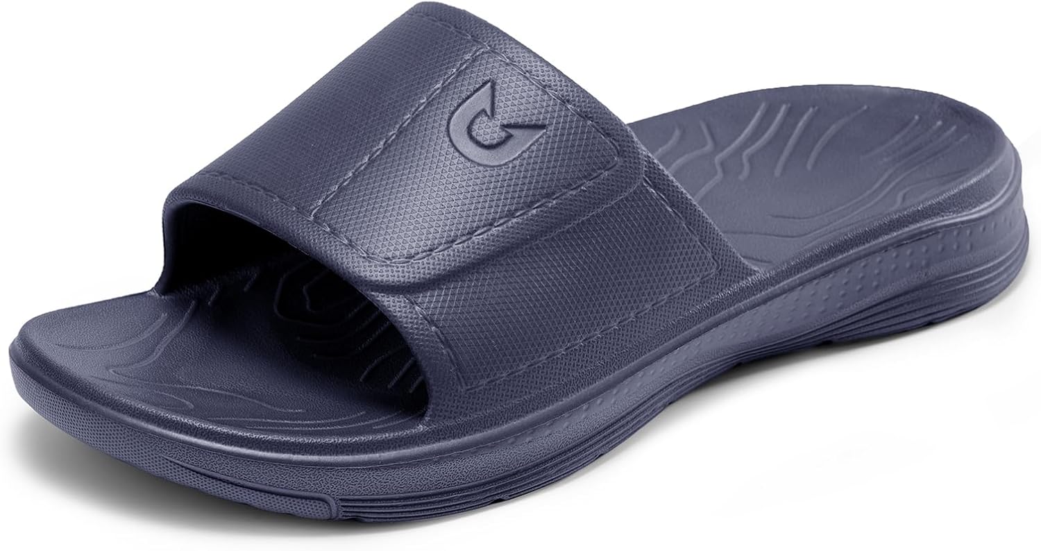 Тапочки NORTHYARD для женщин и мужчин, нескользящие, быстро сохнущие, для душа и ванной, с мягкой стелькой, шлепанцы для лета, удобная обувь для пляжа, темно-синий
Тапочки NORTHYARD для женщин и мужчин, нескользящие, быстро сохнущие, для душа и ванной, с мягкой стелькой, шлепанцы для лета, удобная обувь для пляжа, темно-синий