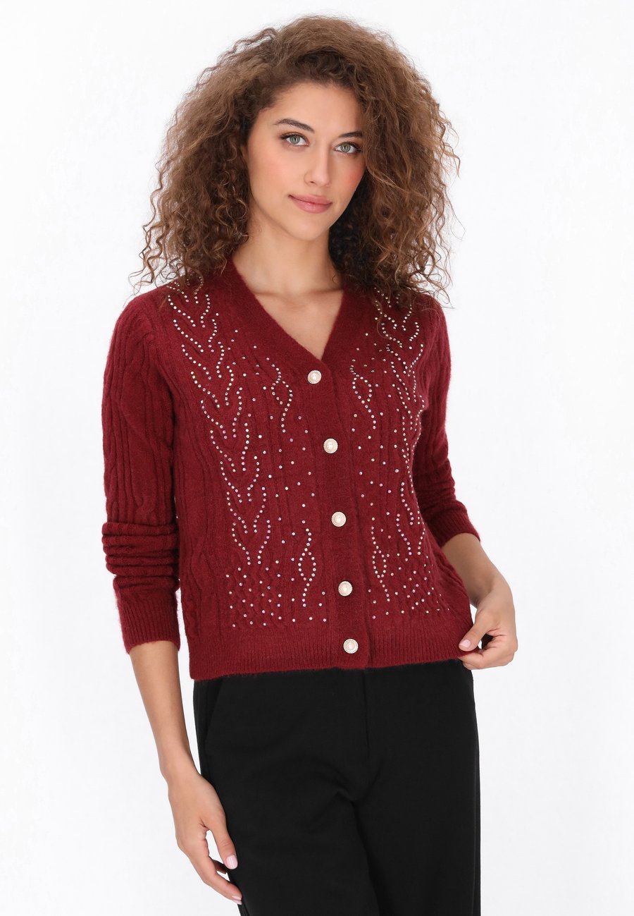 Кардиган faina Cardigan, Burgundy/Red
Кардиган faina Cardigan, Burgundy/Red