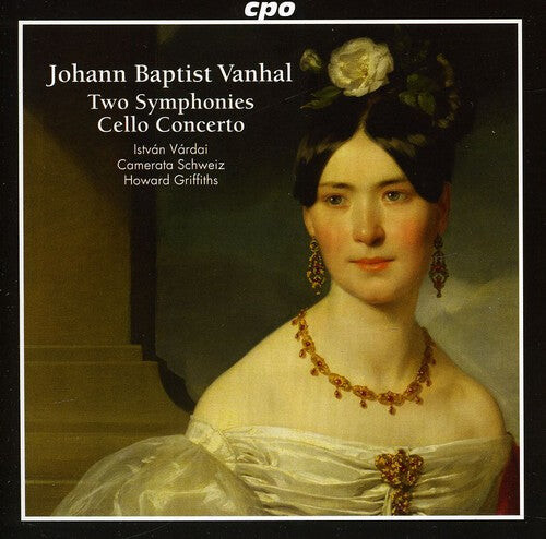 CD диск Vanhal / Vardai / Camerata Schweiz / Griffiths: Two Symphonies & Cello Concerto
CD диск Vanhal / Vardai / Camerata Schweiz / Griffiths: Two Symphonies & Cello Concerto