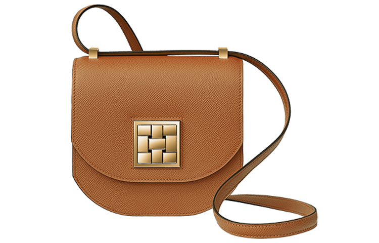 Сумка кросс-боди Mosaique из кожи телёнка Epsom, женская наплечная сумка HERMES 
Сумка кросс-боди Mosaique из кожи телёнка Epsom, женская наплечная сумка HERMES