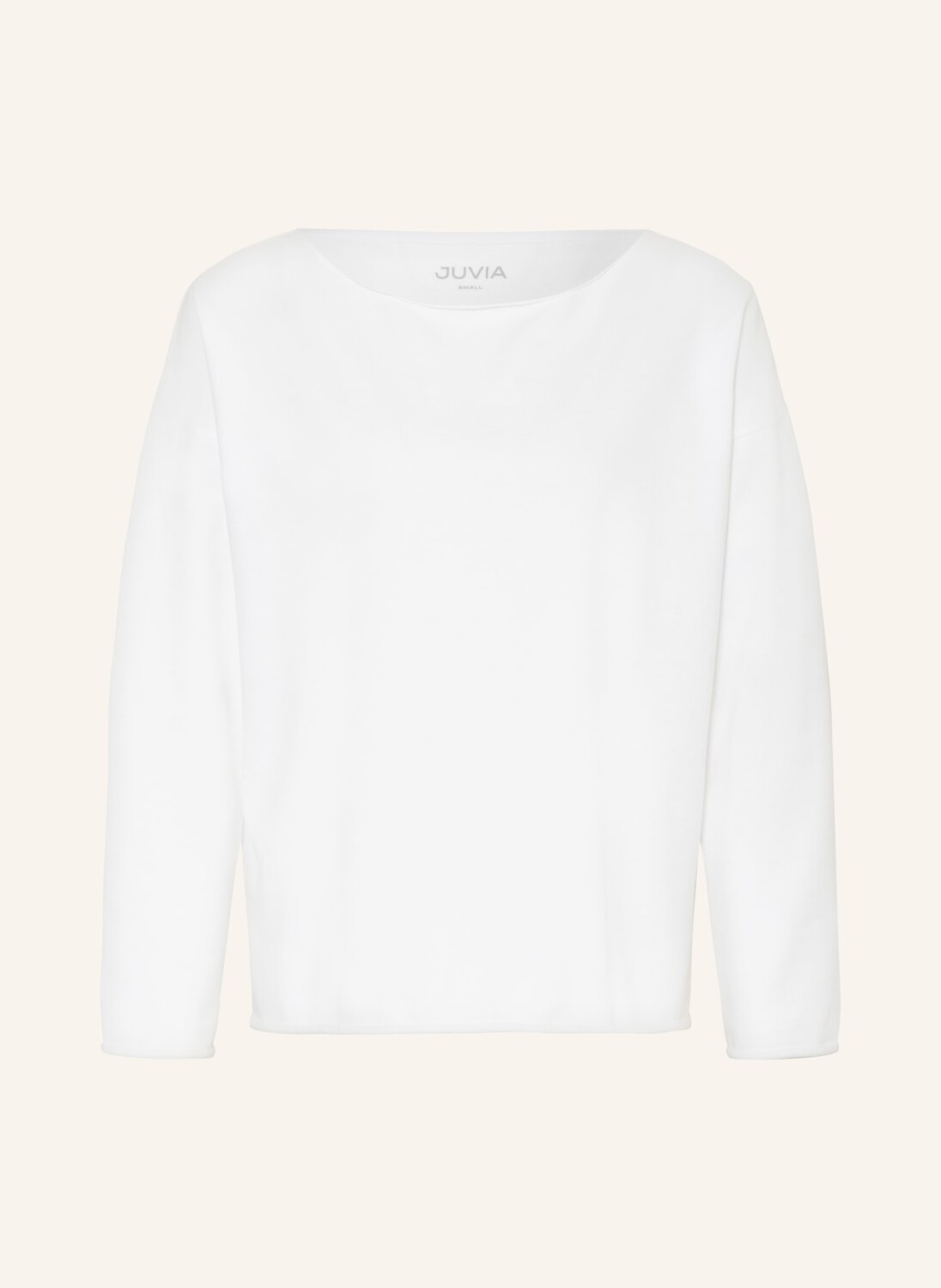 Толстовка оверсайз Джуди Juvia, белый 
Толстовка оверсайз Джуди Juvia, белый