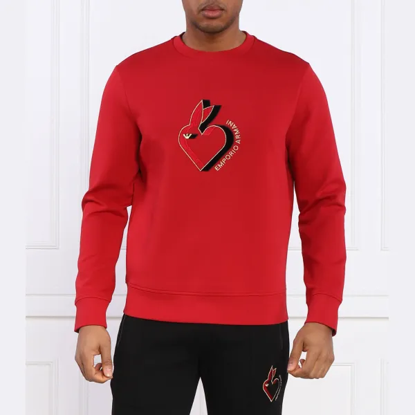 Толстовка обычного кроя Emporio Armani, красный
Толстовка обычного кроя Emporio Armani, красный