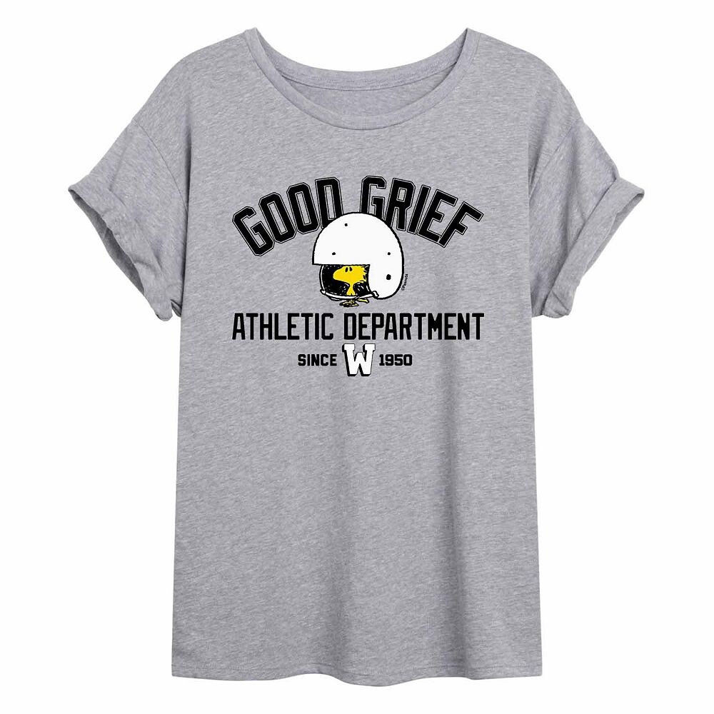 Струящаяся футболка Juniors' Peanuts Good Grief Athletic Department Licensed Character, серый
Струящаяся футболка Juniors' Peanuts Good Grief Athletic Department Licensed Character, серый