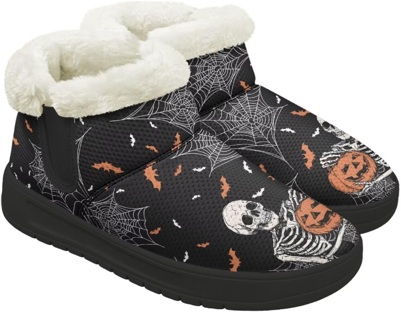 Женские и мужские зимние ботинки Forchrinse на Хэллоуин с меховой подкладкой, модные теплые ботильоны, Halloween Skull Pumpkin
Женские и мужские зимние ботинки Forchrinse на Хэллоуин с меховой подкладкой, модные теплые ботильоны, Halloween Skull Pumpkin