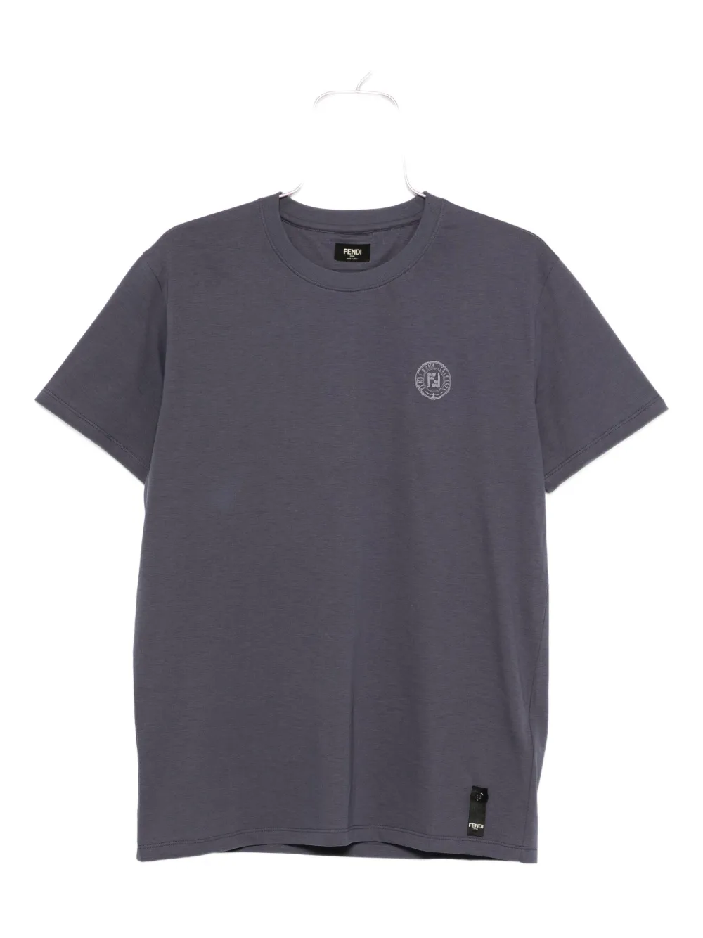 Футболка с круглым вырезом и логотипом FENDI, синий
Футболка с круглым вырезом и логотипом FENDI, синий