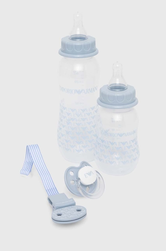 Детский комплект для новорожденных Emporio Armani, синий
Детский комплект для новорожденных Emporio Armani, синий