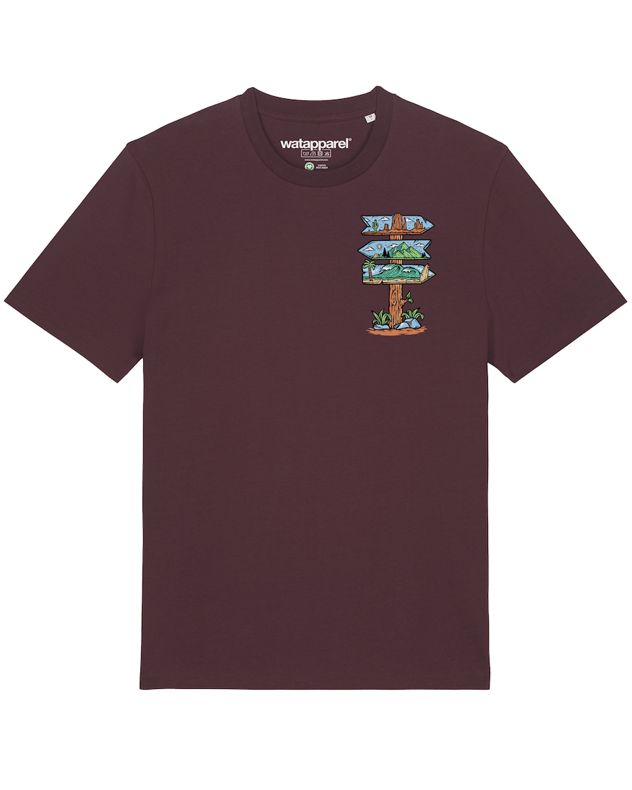 Рубашка Watapparel Adventure is everywhere, темно-красный
Рубашка Watapparel Adventure is everywhere, темно-красный