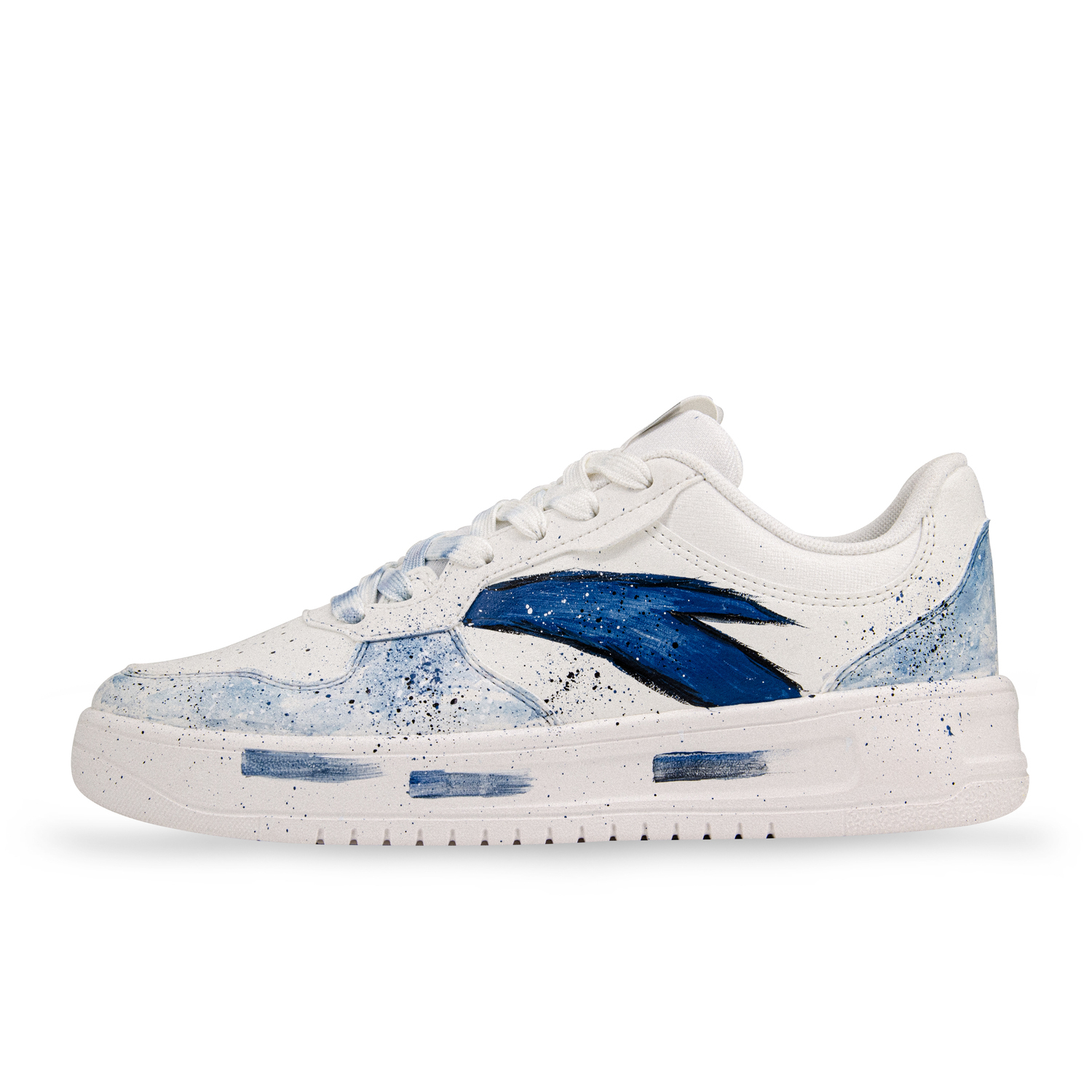 ANTA Нескользящие устойчивые к истиранию дышащие увеличивающие рост низкие кеды для скейтбординга унисекс синий, цвет Blue 
ANTA Нескользящие устойчивые к истиранию дышащие увеличивающие рост низкие кеды для скейтбординга унисекс синий, цвет Blue