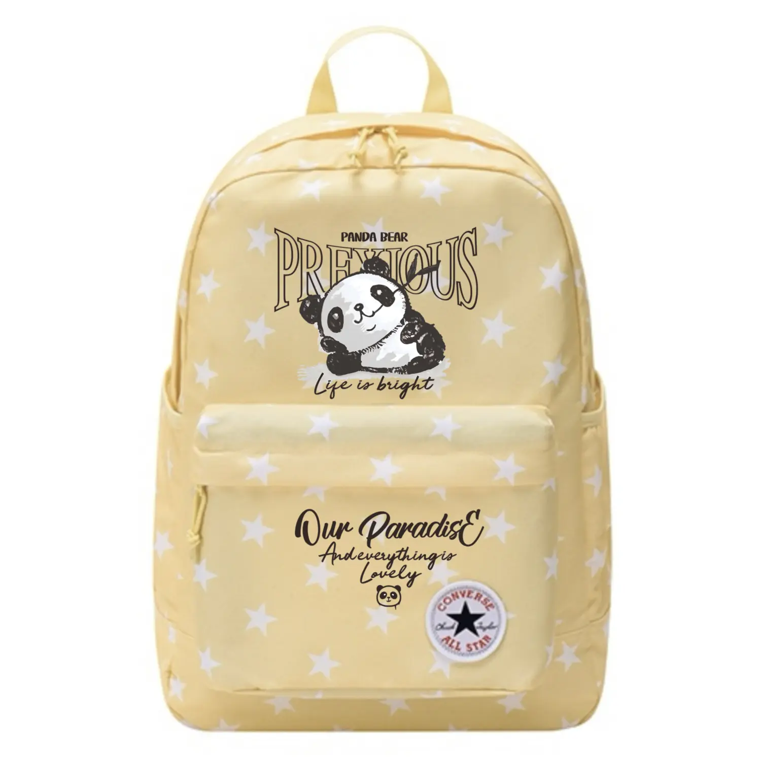 Converse Полиэстеровый рюкзак унисекс яично-желтый, Panda
Converse Полиэстеровый рюкзак унисекс яично-желтый, Panda