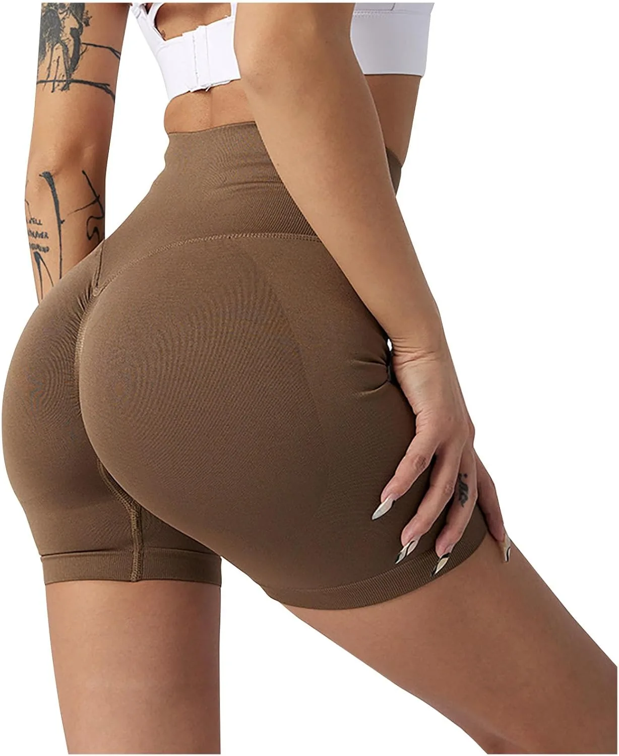 Женские шорты High Waist с эффектом Tummy Control и Butt Lift для йоги и бега Smxrfitk
Женские шорты High Waist с эффектом Tummy Control и Butt Lift для йоги и бега Smxrfitk