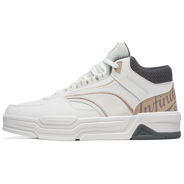 361° Кроссовки для скейтбординга с противоскользящей амортизацией, мужские, белые, бежевые
361° Кроссовки для скейтбординга с противоскользящей амортизацией, мужские, белые, бежевые