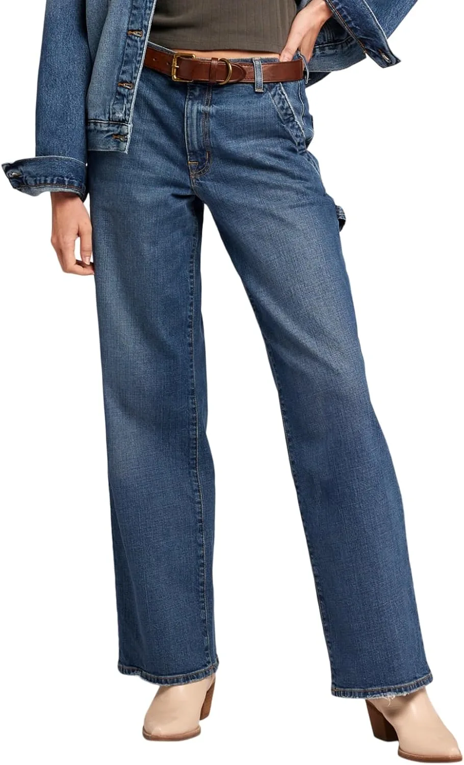 Current/Elliott Women's The Painter Wide Leg Jean
Current/Elliott Women's The Painter Wide Leg Jean