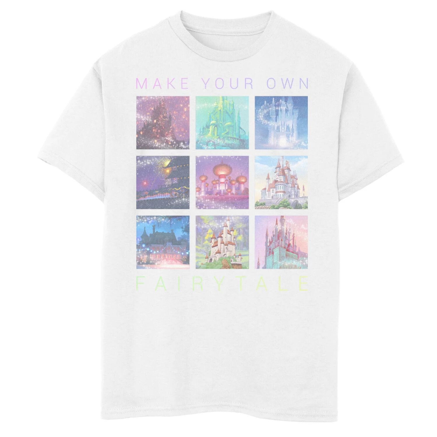 Футболка со сказочным рисунком для мальчиков 8–20 лет «Замки принцесс Диснея» Disney
Футболка со сказочным рисунком для мальчиков 8–20 лет «Замки принцесс Диснея» Disney