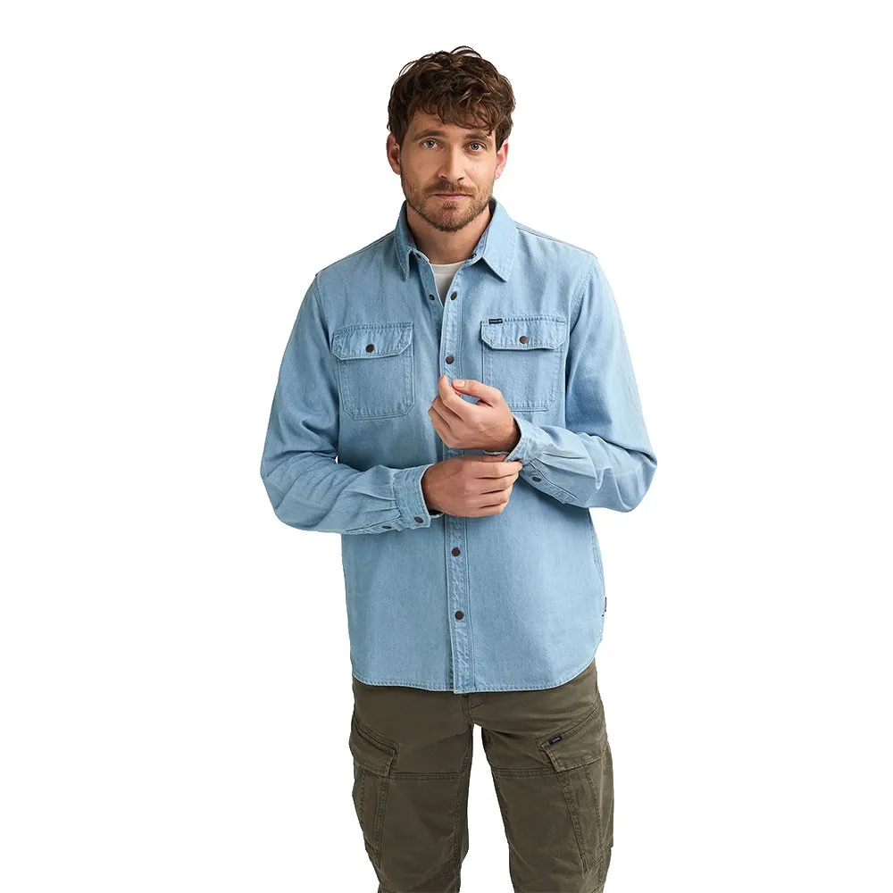 Рубашка с длинным рукавом Petrol Industries M-1060-SIL436, синий
Рубашка с длинным рукавом Petrol Industries M-1060-SIL436, синий