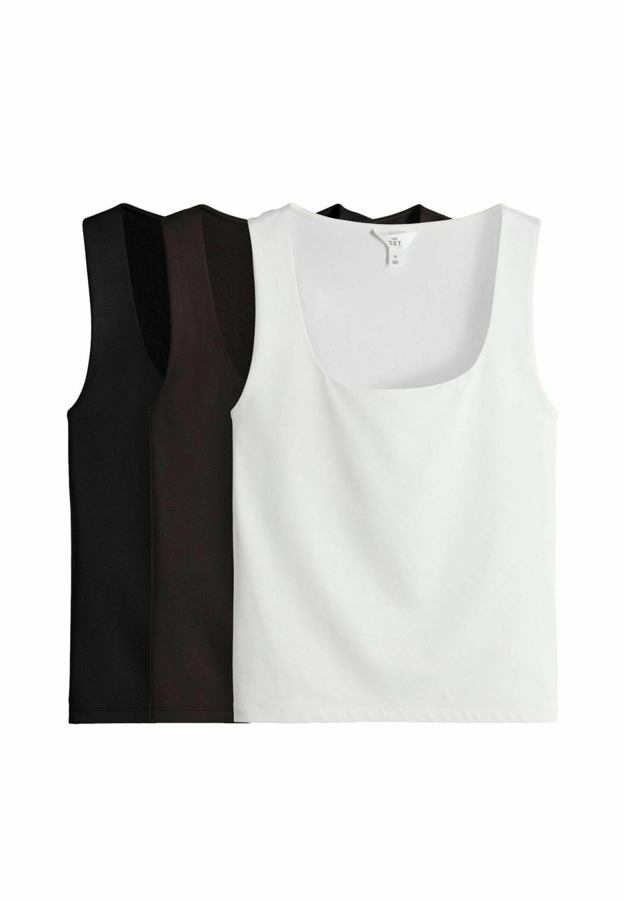 Топ THE SET 3 PACK, Black Chocolate Brown White/Black
Топ THE SET 3 PACK, Black Chocolate Brown White/Black