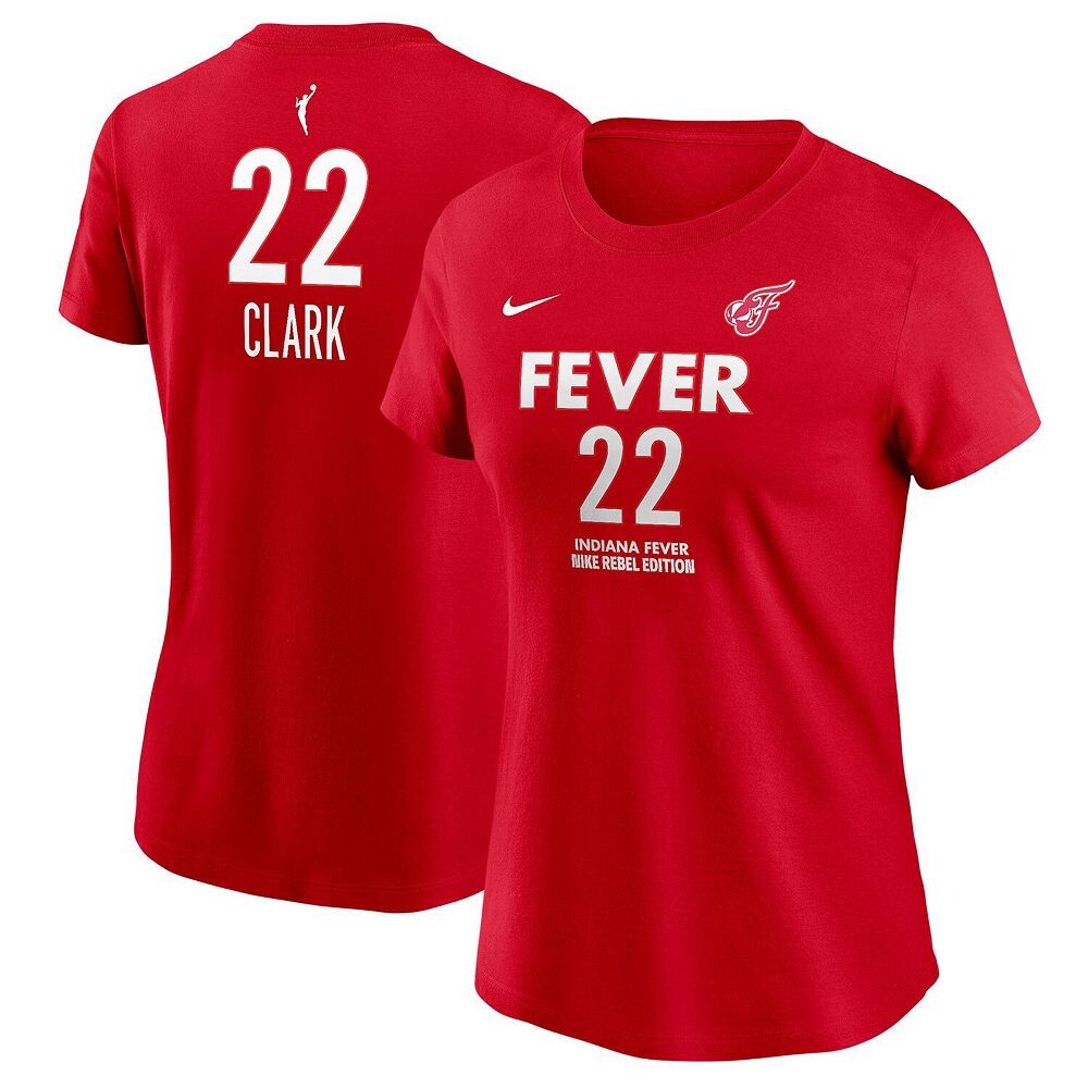 Женская футболка Nike Caitlin Clark Red Indiana Fever 2024 WNBA Draft Rebel Edition с именем и номером игрока, цвет Wnb Red
Женская футболка Nike Caitlin Clark Red Indiana Fever 2024 WNBA Draft Rebel Edition с именем и номером игрока, цвет Wnb Red