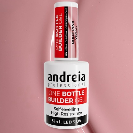 Professional Gel Builder Construction Triphasic 3 in 1 LED and UV Nude Andreia
Professional Gel Builder Construction Triphasic 3 in 1 LED and UV Nude Andreia