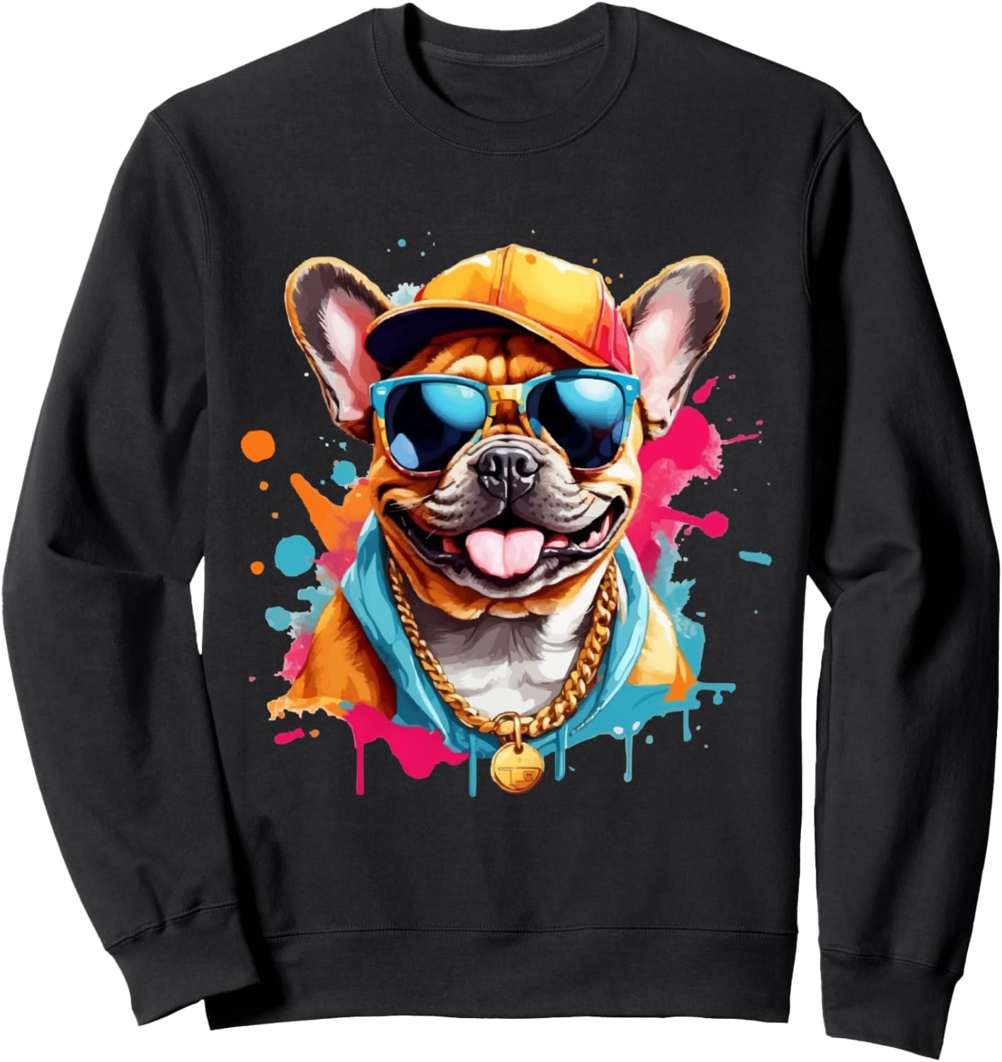 Классная толстовка с изображением французского бульдога Cool Dog Outfits And Designs, черный
Классная толстовка с изображением французского бульдога Cool Dog Outfits And Designs, черный