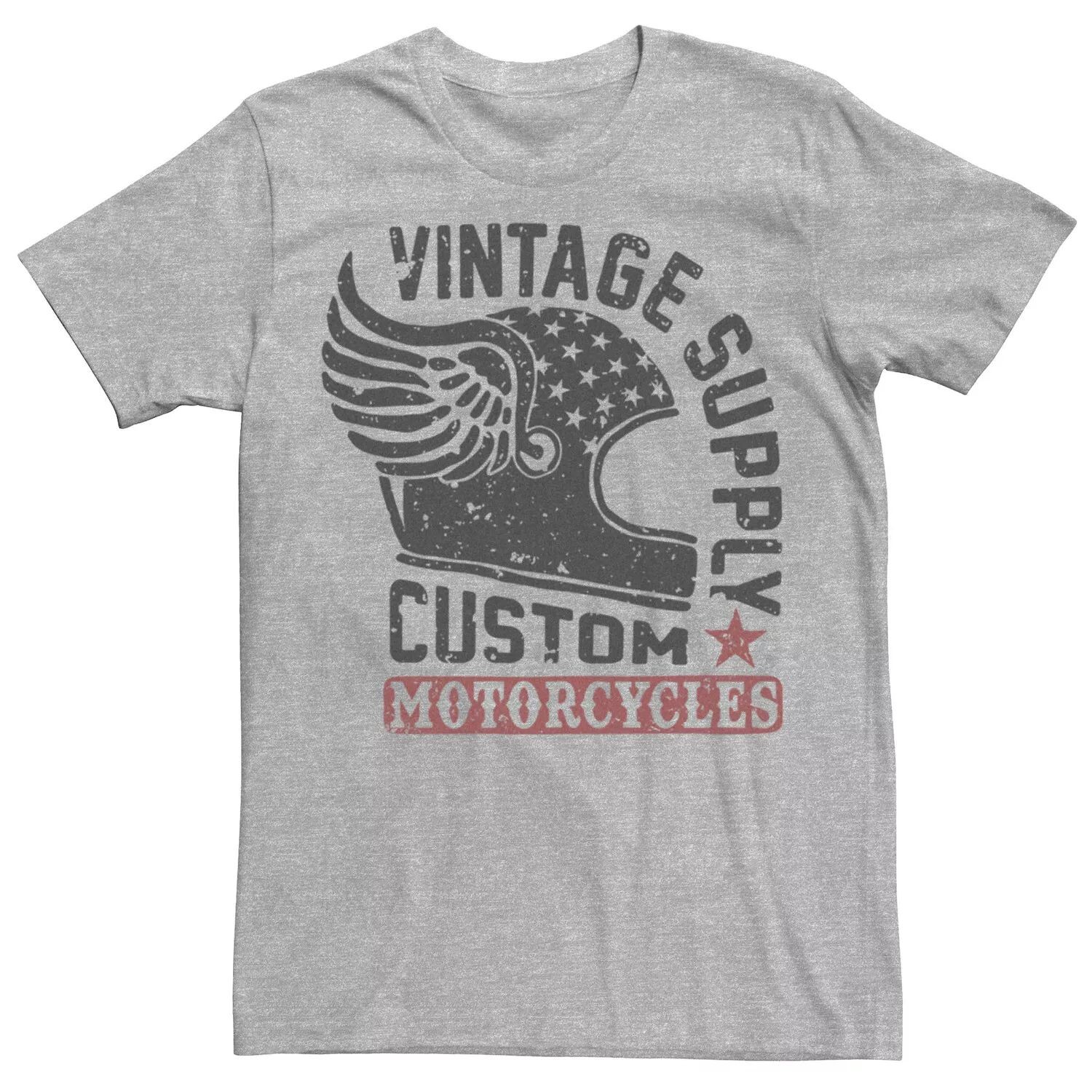 Мужская винтажная футболка с мотоциклами на заказ Licensed Character
Мужская винтажная футболка с мотоциклами на заказ Licensed Character