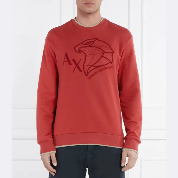 Толстовка обычного кроя Armani Exchange, бургунди
Толстовка обычного кроя Armani Exchange, бургунди