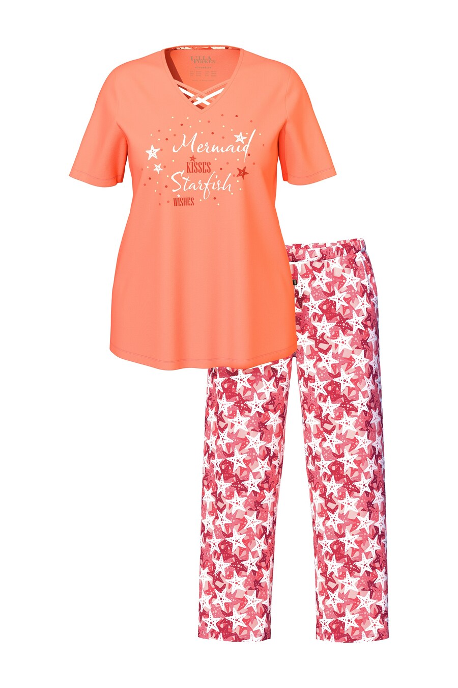 Пижама Ulla Popken, Coral
Пижама Ulla Popken, Coral