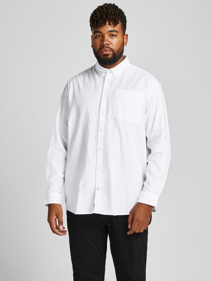 Рубашка Jack & Jones Einfarbiges Plus Size Übergrößen Business Shirt JJEOXFORD, белый
Рубашка Jack & Jones Einfarbiges Plus Size Übergrößen Business Shirt JJEOXFORD, белый