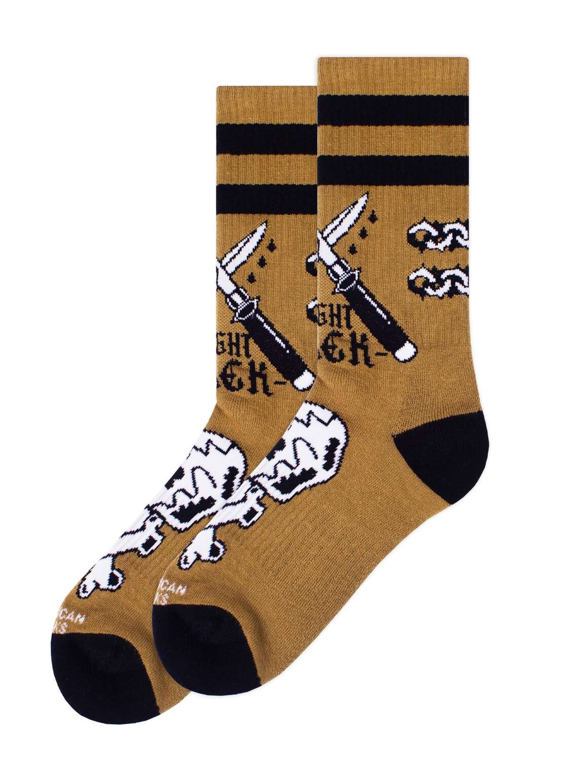 American Socks Носки 'Fight Back' в коричневом цвете
American Socks Носки 'Fight Back' в коричневом цвете