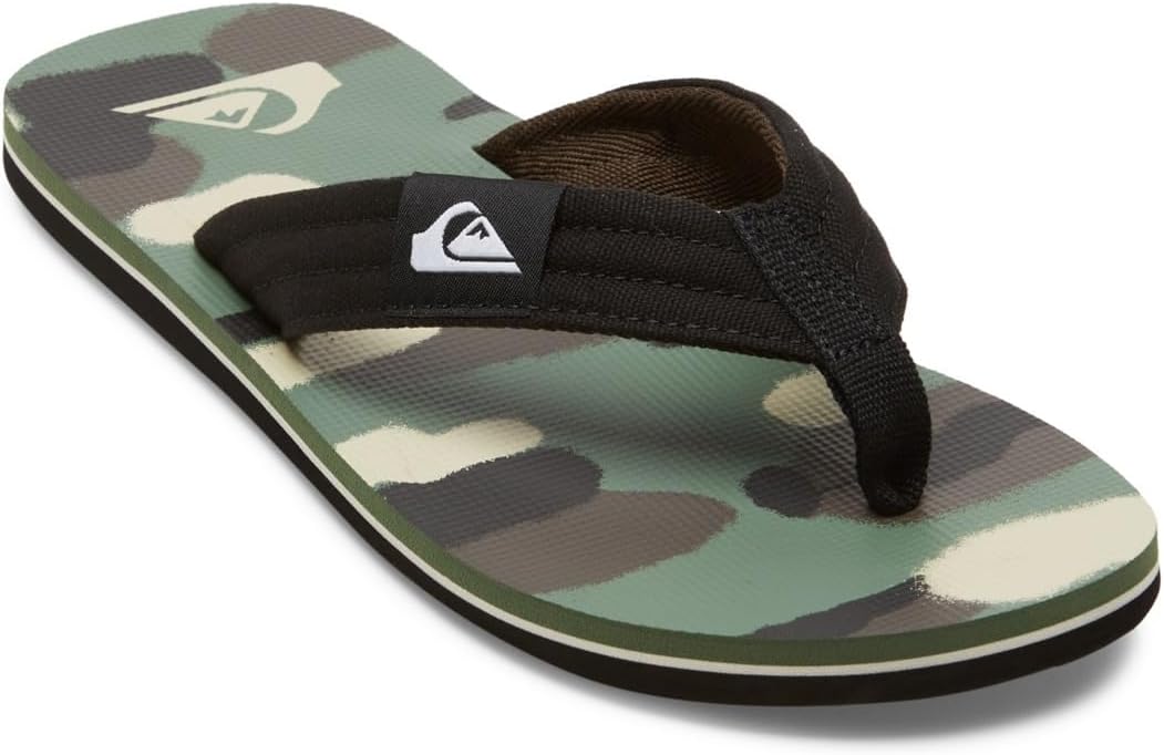 Мужские шлепанцы Quiksilver, черный/зеленый/коричневый
Мужские шлепанцы Quiksilver, черный/зеленый/коричневый