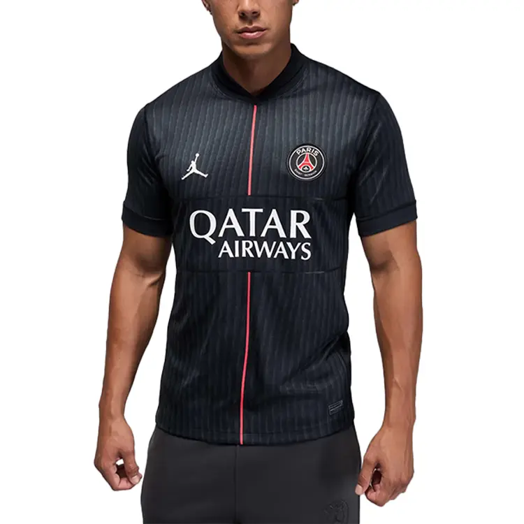 Мужская футбольная реплика Dri-FIT "Пари Сен-Жермен" 2025/26 Stadium Fourth Jordan, черный
Мужская футбольная реплика Dri-FIT "Пари Сен-Жермен" 2025/26 Stadium Fourth Jordan, черный