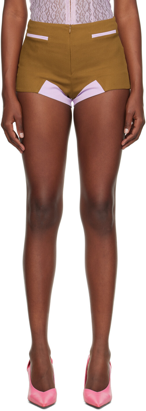Эксклюзивные шорты розового и бежевого цвета от SSENSE Ichiyo
Эксклюзивные шорты розового и бежевого цвета от SSENSE Ichiyo