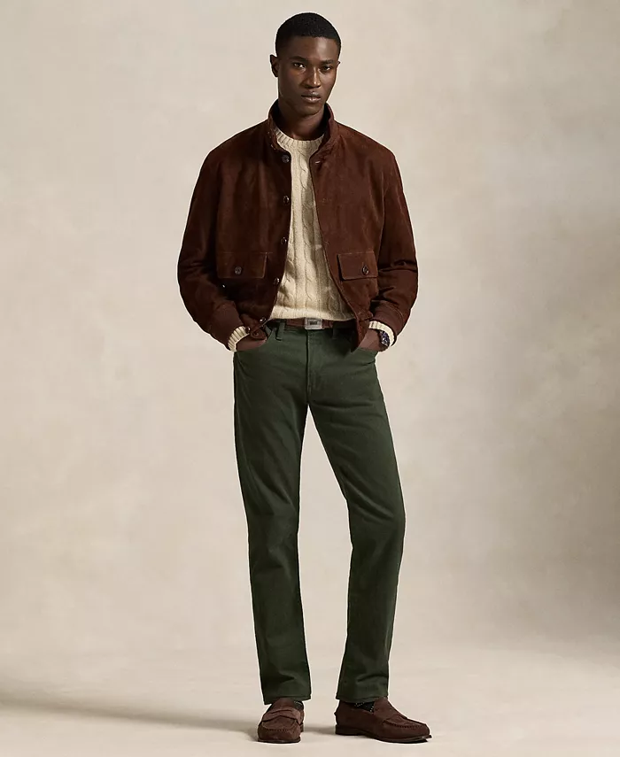 Мужские узкие брюки Sullivan из эластичного твила Polo Ralph Lauren, зеленый
Мужские узкие брюки Sullivan из эластичного твила Polo Ralph Lauren, зеленый