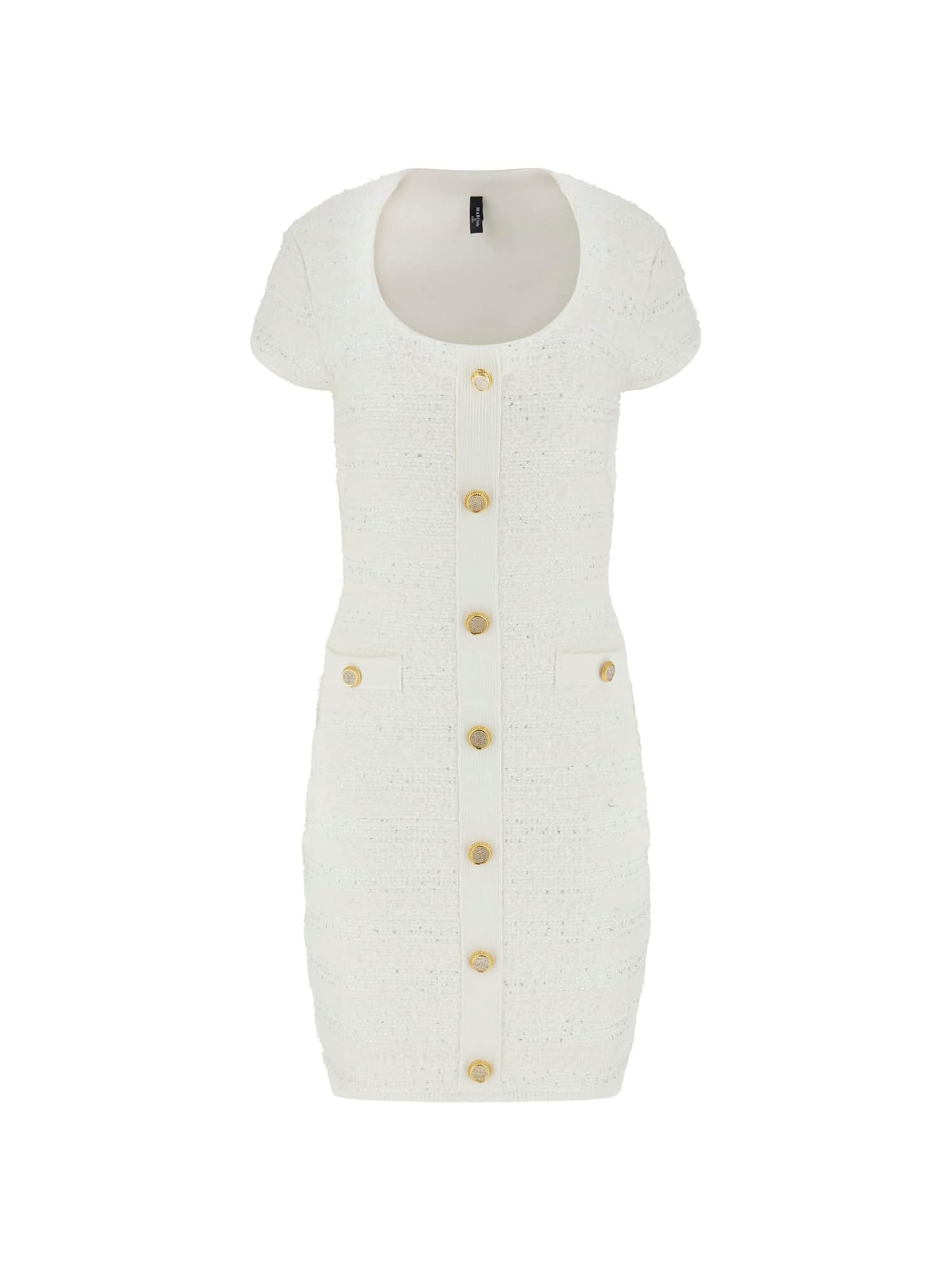 GUESS by Marciano Вязаное платье 'Clara' в цвете White
GUESS by Marciano Вязаное платье 'Clara' в цвете White