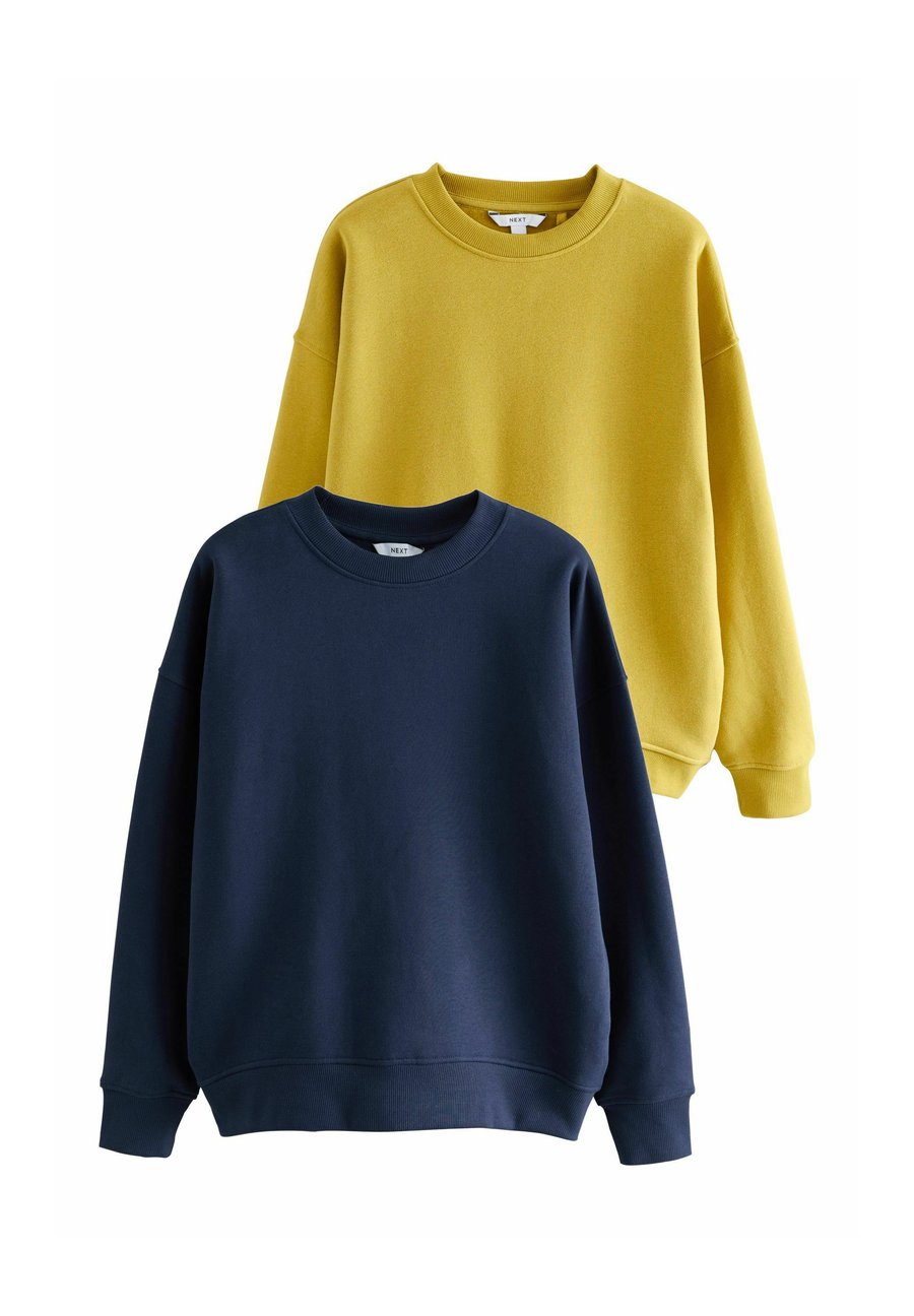 Толстовка Next SUPERSOFT ESSENTIALS CREW NECK SEAM DETAIL 2 PACK, Navy Oaker Yellow/Blue
Толстовка Next SUPERSOFT ESSENTIALS CREW NECK SEAM DETAIL 2 PACK, Navy Oaker Yellow/Blue