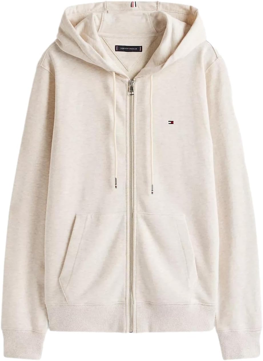 Мужская толстовка с капюшоном на молнии TOMMY HILFIGER Signature из флиса, коллекция 2025 года, Beige Heather
Мужская толстовка с капюшоном на молнии TOMMY HILFIGER Signature из флиса, коллекция 2025 года, Beige Heather