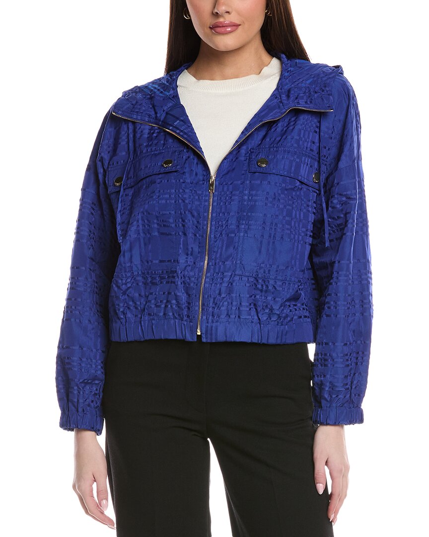 Куртка St. John Broken Plaid с капюшоном и по, синий
Куртка St. John Broken Plaid с капюшоном и по, синий