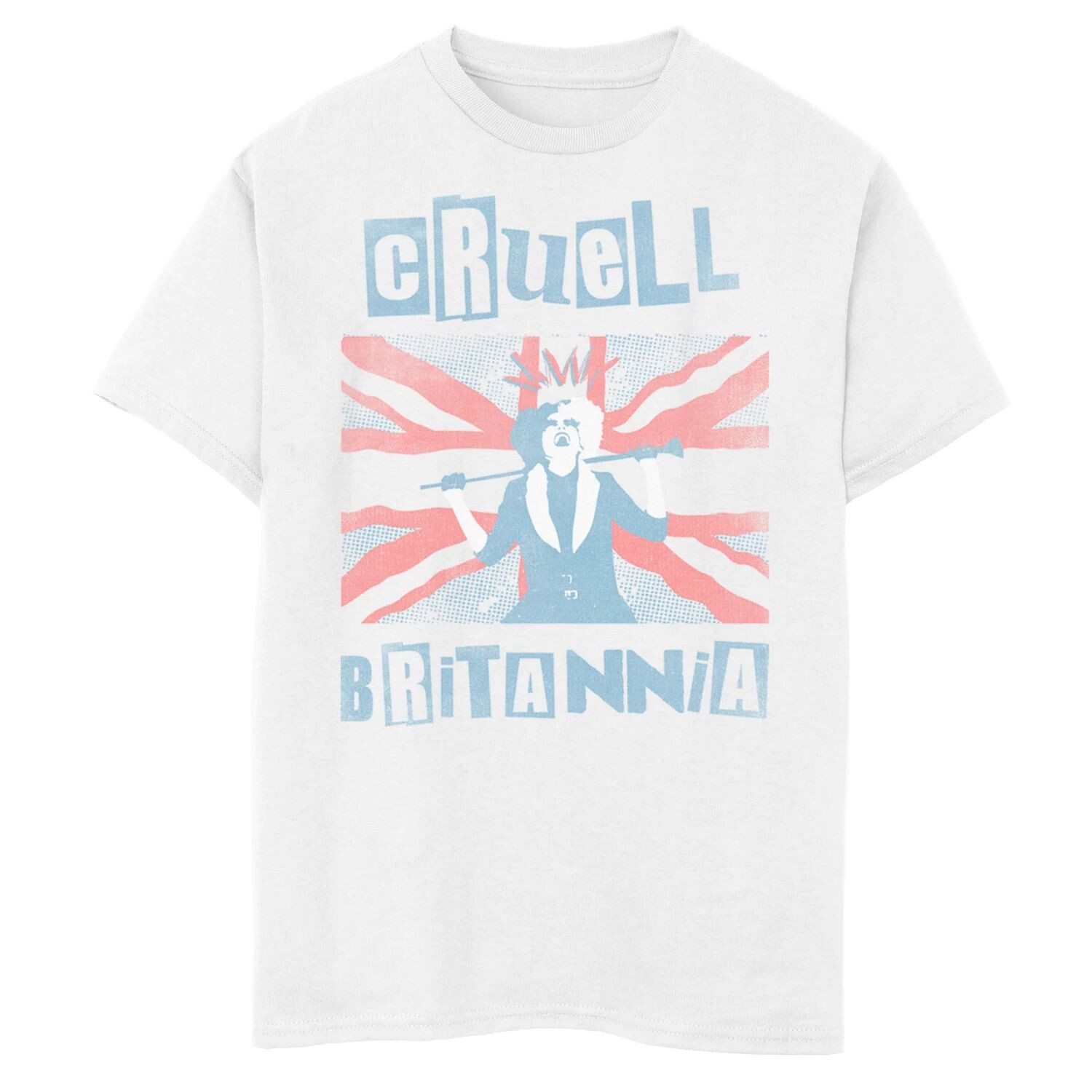 Футболка с изображением портрета и портрета Disney's Cruella для мальчиков 8–20 лет Cruell Britannia Disney
Футболка с изображением портрета и портрета Disney's Cruella для мальчиков 8–20 лет Cruell Britannia Disney