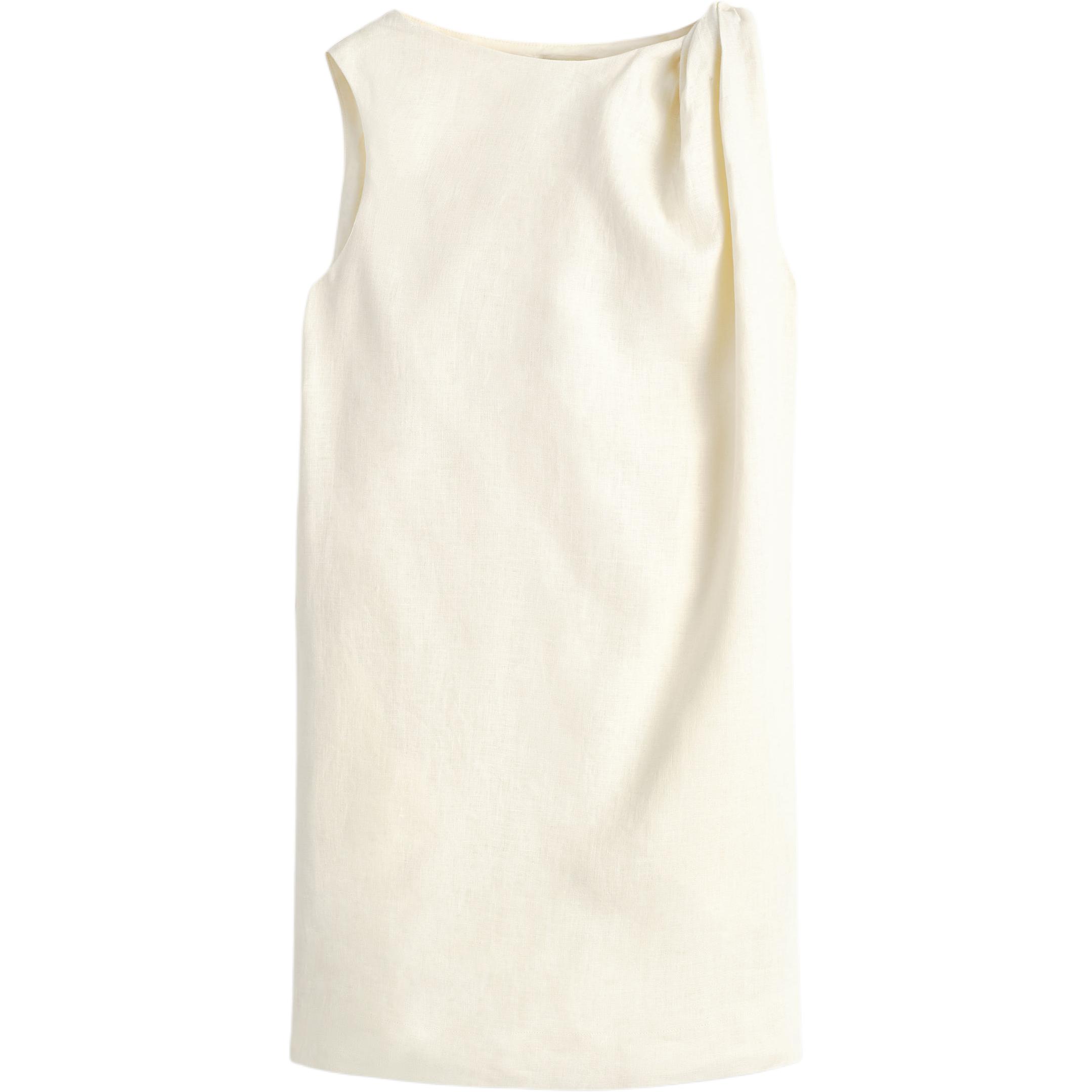 COS Женское платье без рукавов кремово-желтое
COS Женское платье без рукавов кремово-желтое