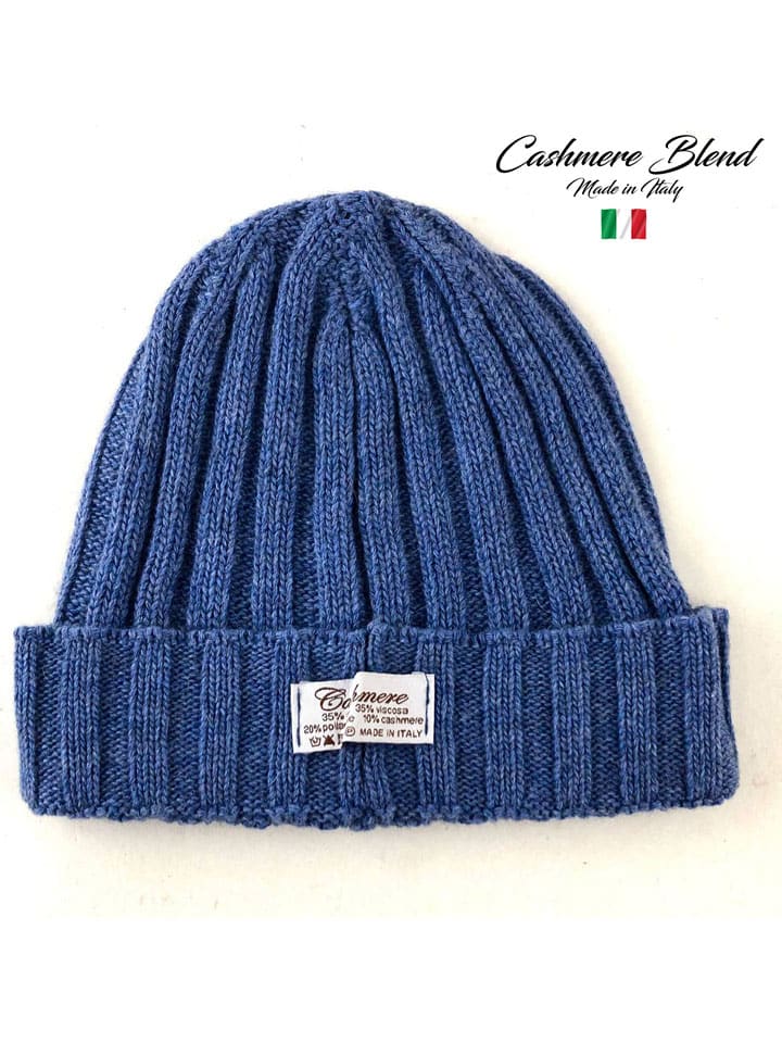 MILANO AMOUR Шапка-бини с добавлением кашемира, синего цвета
MILANO AMOUR Шапка-бини с добавлением кашемира, синего цвета