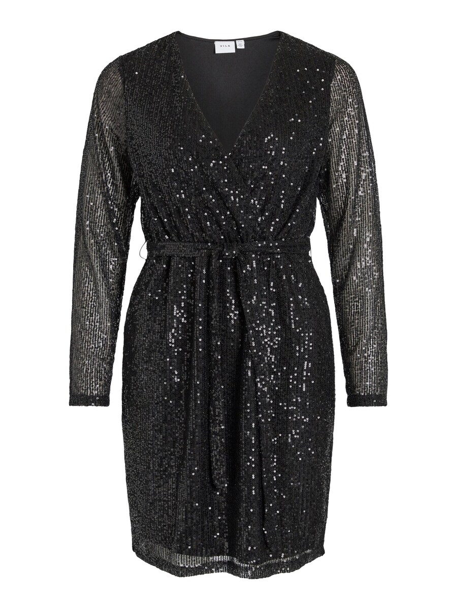 Коктейльное платье VILA, черный 
Коктейльное платье VILA, черный