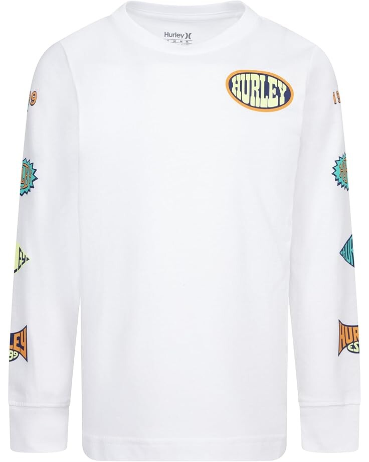 Лонгслив Hurley Kids Badge Long Sleeve Tee, белый
Лонгслив Hurley Kids Badge Long Sleeve Tee, белый